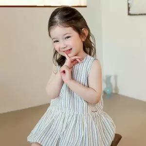 [보리보리/해피프린스]도아 벌룬 아기 원피스
