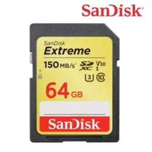 [하프클럽/]샌디스크 Extreme SD카드 64G SanDisk