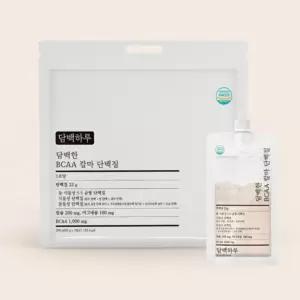 담백하루 BCAA 칼마 단백질 쉐이크 파우치 분말 7포 BNS