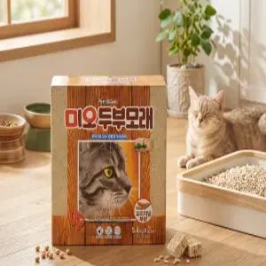 미오 두부모래 5.4kg x 2 무향