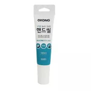 [하프클럽/]가정집보수 실란트충진제 실리콘백색 핸드형튜브 100ml