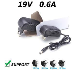 미국 EU 플러그 로봇 진공 청소기 전원 어댑터 DC 5.5x2.5mm 19V 0.6A