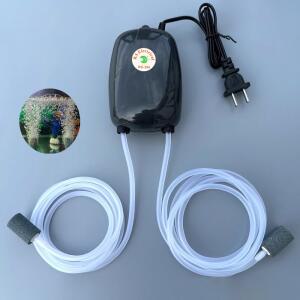 수경 재배 물펌프 수족관 물고기 220V 공기 버블 울트라 산소 휴대용 탱크 발생기 3W 5W 압축기 펌프 액세서리 자동