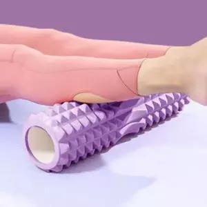 [하프클럽/셀러허브_아웃도어]돌기형 폼롤러 홈트 스트레칭 필수템 스트레