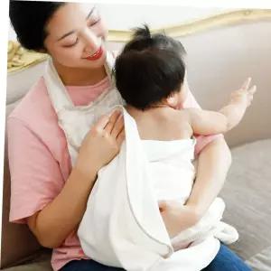 아기 신생아 앞치마형 타올 수건 순면 목욕타월 1P