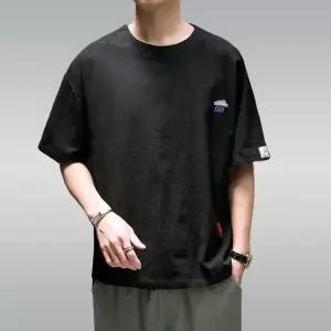 [룽스_65]남자 남자휴양지룩 반팔티 라운드 티셔츠