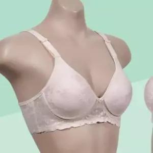 브래지어 B컵 노와이어 메쉬 브라 브레지어 브라자