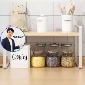 쌍문상회 지금 필요한 책상선반 주방 철제 다용도 미니 식탁 2단 정리대 선반