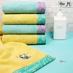 송월 답례품 스누피 세면타월 뮤직 기념수건abc169