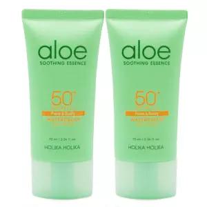 홀리카홀리카 알로에 워터프루프 선크림 70ml+70ml