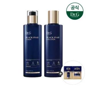 닥터지 블랙 스네일 스페셜 세트 토너150mL+에멀전 150mL)+ GIFT)블랙스네일 2열 샤쉐