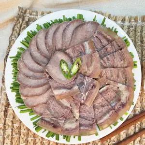 고기쟁이 삶은 소머리 500g 소포장 진공포장 소머리고기 수육 슬라이스