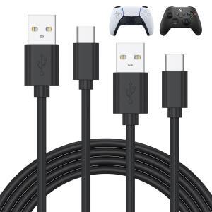 [호환품]1m 3M 호환 타입 C 충전 케이블 Xbox 시리즈 X S/N-S 프로/PS5 프로 컨트롤러 전원 공급 코드 PS5