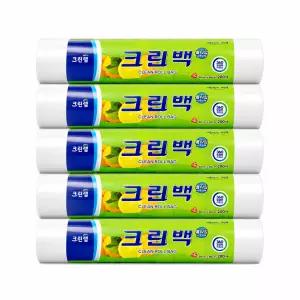 태화 크린롤백 (30x40x200매) x5개 주방 식품 냉동용