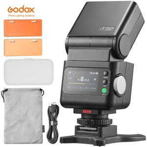 Godox iT32 TTL iFlash 카메라 플래시 스피드라이트 마그네틱 마운팅 X5 C/N/S/F/O 무선 트리거 ( 캐논 후