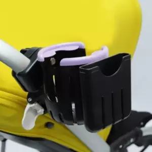 데이굿유모차컵홀더스마트폰거치대퍼플물병홀더 유모차