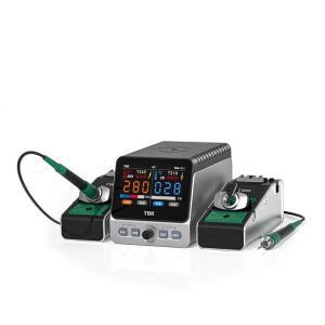 TBK 듀얼 채널 스마트 납땜 스테이션 도구 키트 스마트 폰 PCB SMD IC 칩 정밀 전자 납땜 수리 310 세트
