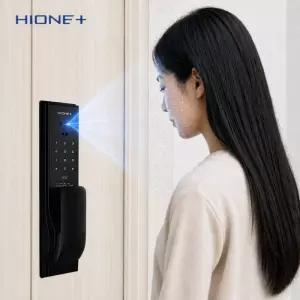 하이원플러스 HP-760V 얼굴인식 안면인식 도어락  푸시풀 무타공 디지털도어락 번호키
