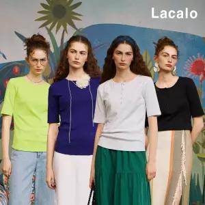Lacalo 라칼로 튀르키예 코튼100 티셔츠 4종 보트넥 2종 헨리넥