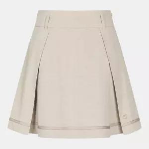 테일러메이드 26SS 여성 테잎 장식 플레어 큐롯 BEIGE TWCU65293-509