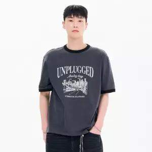 체이스컬트 HC23 공용 링거 그래픽 반팔 티셔츠(행사)  FBZU5805C09