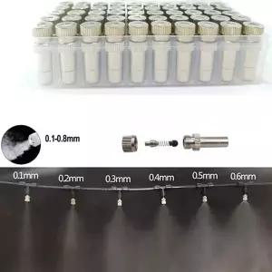 쿨링포그 안개 분사 분무 노즐 50개 8MM 정원 물 관개 스프링클러 쿨링 고속 푸시 분무기