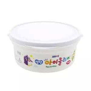 아스 LA09WH83 23000 탱탱아이클레이 400g 흰색 점토/버켓 통(1개입)