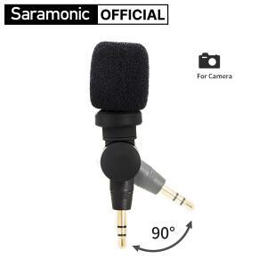 Saramonic SR-XM1 DSLR 카메라용 3.5mm TRS 플러그 앤 플레이 마이크 캠코더 오디오 믹서 줌 라이브 스트리
