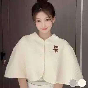 사계절 다용도 곰돌이 어깨 케이프 URD-461 미니케이프