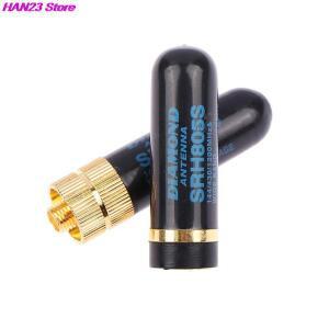 미니 SMA-M 듀얼 밴드 안테나 UHF  VHF SRH805S 워키토키 라디오 액세서리 4.5cm 1개