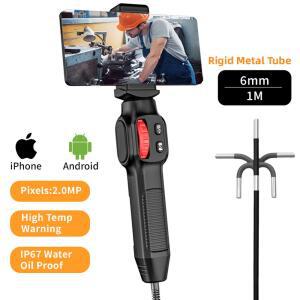 배관내시경카메라 360도 회전 내시경 카메라 63 9MM 관절형 HD 차량용 IP67 IOS 안드로이드용 검사