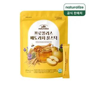 [내일도착]네추럴라이즈 프로폴리스 배도라지 꿀스틱 60포 1개
