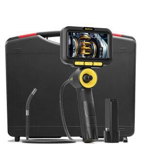 배관내시경카메라 4 방향 내시경 조이스틱, 360 인치 2MM, 5 HD1920P, 검사 카메라, 차량용 스크린, 6 TF 카드 케이스, 회전 보어스코프