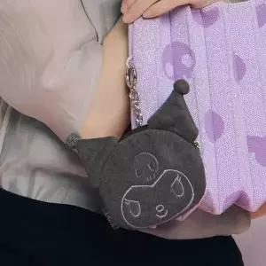 국내 정품 조셉앤스테이시 Denim Mini Pouch Kuromi Washed Charcoal (JSQ10PCFF2CC)