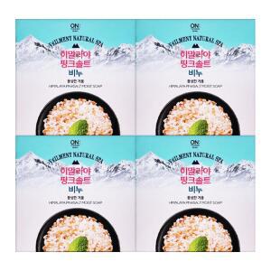 엘지 온더바디 히말라야 핑크솔트 비누 90g 4개입 X 1개