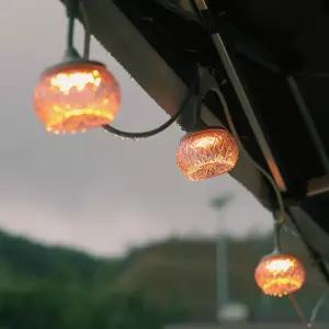 크레모아 스트링라이트 캠핑랜턴 이너프7 감성랜턴 조명 크리스마스조명 크리스마스 전구 앵두전구 카키 라이트그레이