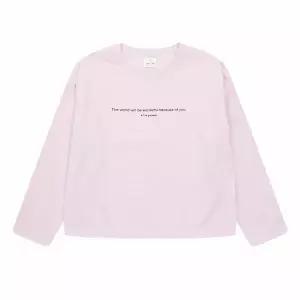 [보리보리/에꼴리에]여아레터링 포인트 티셔츠23O0451_VI