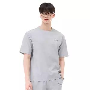[체이스컬트][본사]남성 전판 레터링 반팔 티셔츠-EBRK5813D0B