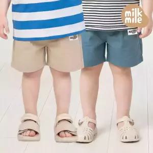 [밀크마일] 다이빙베어시원4부우븐팬츠