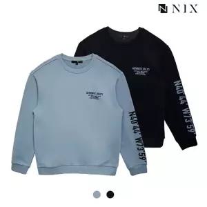 [NIX]유니) 레터링 워싱 맨투맨 (FNQSCTM773P)