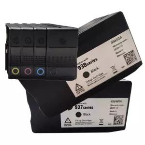 HP937 HP938 번들 정품잉크 카트리지 오피스젯 프로 hp9110b hp9120 hp9720 hp9730 호환 셋업 벌크 검정 칼라 잉크 937 938