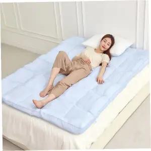 냉감 쿨링 매트리스 토퍼 여름철 침대 통풍 원단 시원한 숙면 보조 패드 싱글 퀸