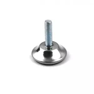 PVC 스텐 조절발 철 DIY가구 수납장 식탁다리 테이블 (WDBA85C)