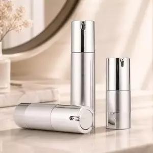 실버 진공 화장품 로션 공병 펌프 용기 30ml 50ml WFOFOWR