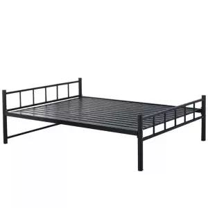 조립식 철제 침대 프레임 무광 호텔 북유럽 싱글 200x900 공주 더블 블랙