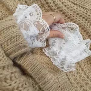 커프스 가짜 소매 손목 레이스