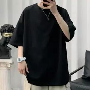 레이어드 박스 반팔티