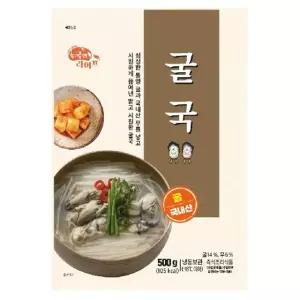 [쿡앤라이프]통영굴로 만든 굴국 500g x 5팩