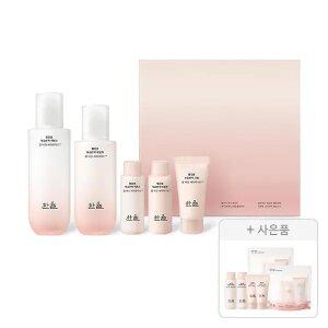 한율 빨간쌀 보습탄력 2종세트+증정(보습탄력 3종 키트, 2개+에센스 스킨 18ml, 2개+크