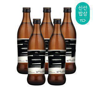 [품질보장] 국순당 생 백세주 13도 375mlx5